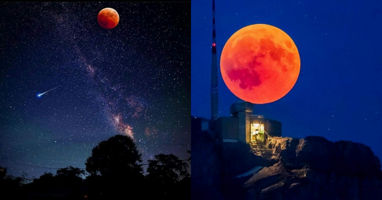 Malaysia lunar eclipse Blood Moon