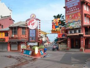 Jonker Street Melaka empty