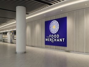 The food merchant opens in pavilion