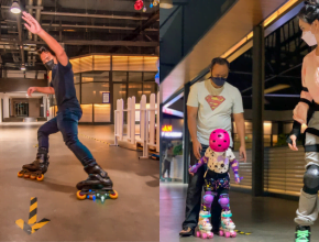 The Square by Jaya One roller skate