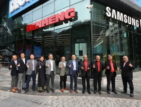 launch of Samsung x Senheng experiential store