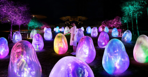 teamLab exhibition at Lalaport BBCC