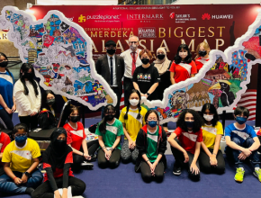 Largest Malaysia Jigsaw Puzzle Map On Display At Intermark Mall