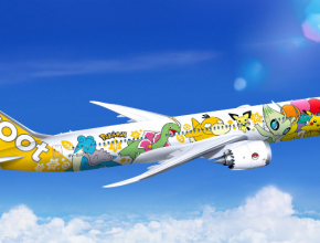 Experience A Unique Pokemon-Themed Flight On The Pikachu Jet By Scoot