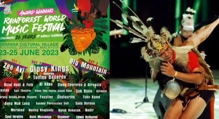 Rainforest World Music Festival Is Back This Year At Sarawak Cultural Village From 23-25 June
